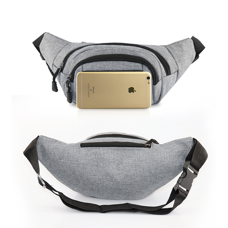 Sports de plein air taille sacs multi-fonctionnel étanche hommes et femmes grande capacité sacs à bandoulière voyage d'affaires sac de téléphone portable