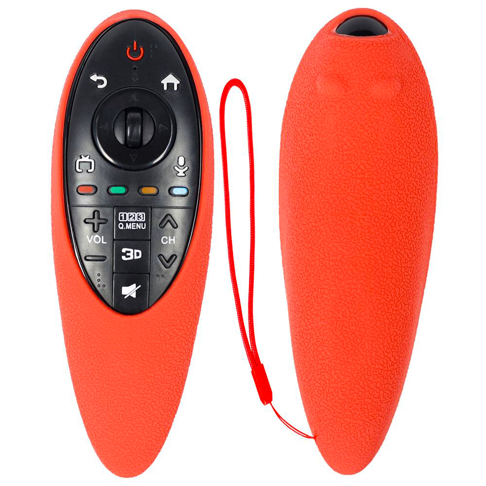 Cubierta para lg AN-MR500 AN-MR500G funda protectora de silicona 3D Smart TV magia de Control remoto estuche con cordón Flexible a prueba de golpes a prueba MR500
