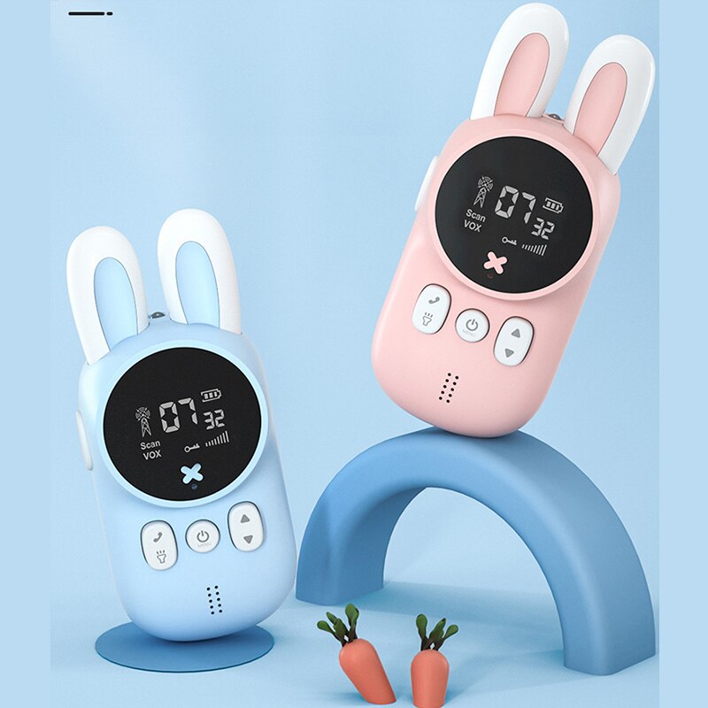 Walkie Talkie portátil para niños, juguete de Walky Talky, Radio bidireccional, juguete para niños de 4 a 12 años, para interiores y exteriores, senderismo y aventura