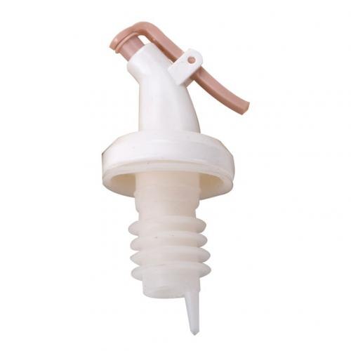 Vloeistof Dispenser Nozzle Flip Top Olie Wijn Azijn Fles Cap Stopper Schenker Tap Kraan Barman Bar Restaurant Accessoires: Pink White Stopper