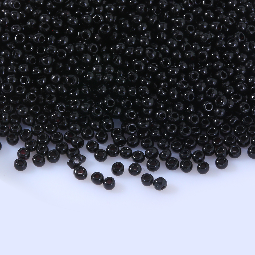 Cuentas de vidrio metálicas de 2mm, 11/0, espaciador redondo checo brillante, cuentas de semilla de corneta de cristal para fabricación de joyas, collar, pulsera, accesorios Diy: Castaño