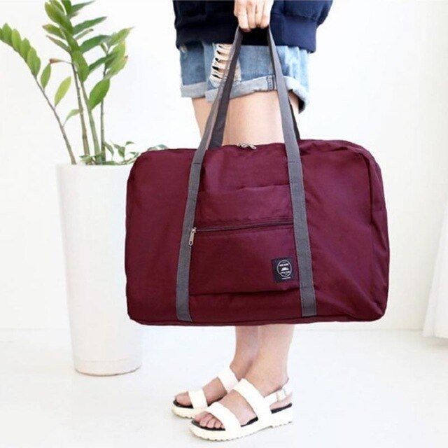 Neue Falten Reisetaschen Hand Gepäck Für Männer Und Frauen Duffle Tasche Tragbare Gepäck Lagerung Kleidung Taschen: 3
