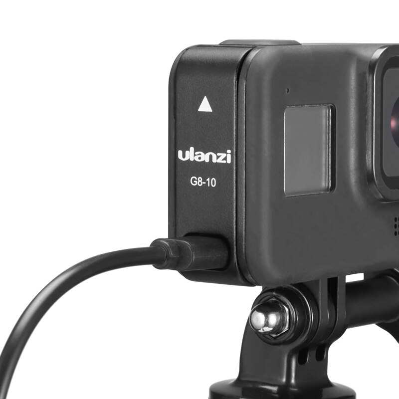 Ulanzi GP-10 Plastic Gopro 8 Battery Cover Case with Type-C Charging Port Gopro 8 Vlog Accessories