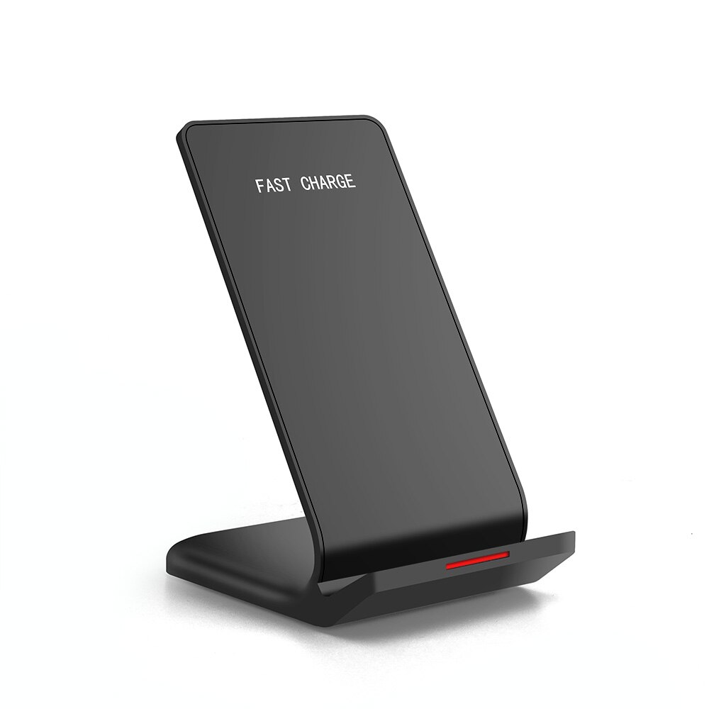 FDGAO 10W Qi Wireless Charger For iPhone 11 Pro X XS Max XR 8 Quick Charger Fast Charging Stand For Samsung S20 S10 S9 Note 10 9: 10W Stand
