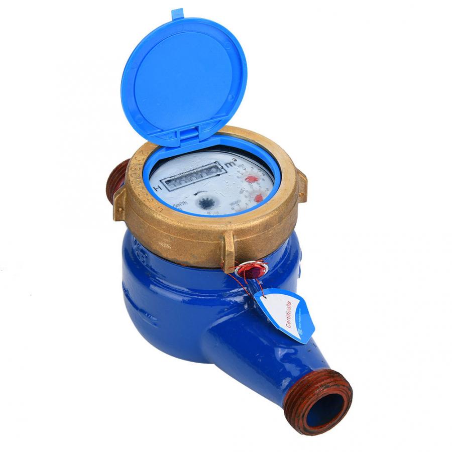 LXS-20E 20mm Water Meter Koperen Waterdichte Water Tap Meter Gauge Tester voor Tuin Thuisgebruik
