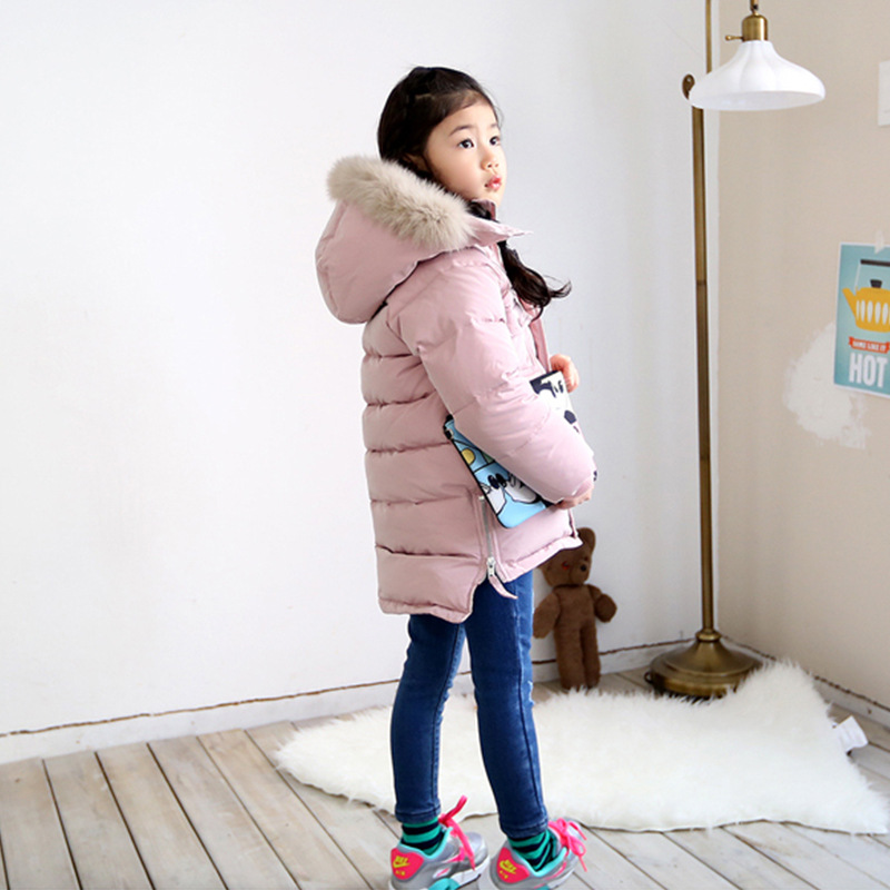 Girl Winter Jacket Thickness Winter Autumn Winter Coat For Kids Winterjassen Kinderen Winter Jacket 8GT029