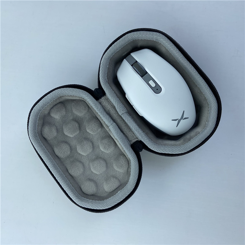 Draagbare Hard Shell Case Voor Delux Kleurrijke M820 Gaming Mechanische Gat Draadloze Drie-Modus Muis Opbergdoos Beschermende Tas