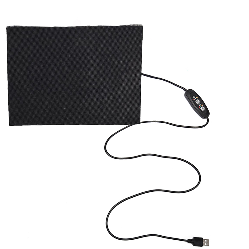 5V Kohlenstoff Heizung Pad Hand Wärmer USB Heizung Film Elektrische Winter Infrarot Fieber Wärme matt