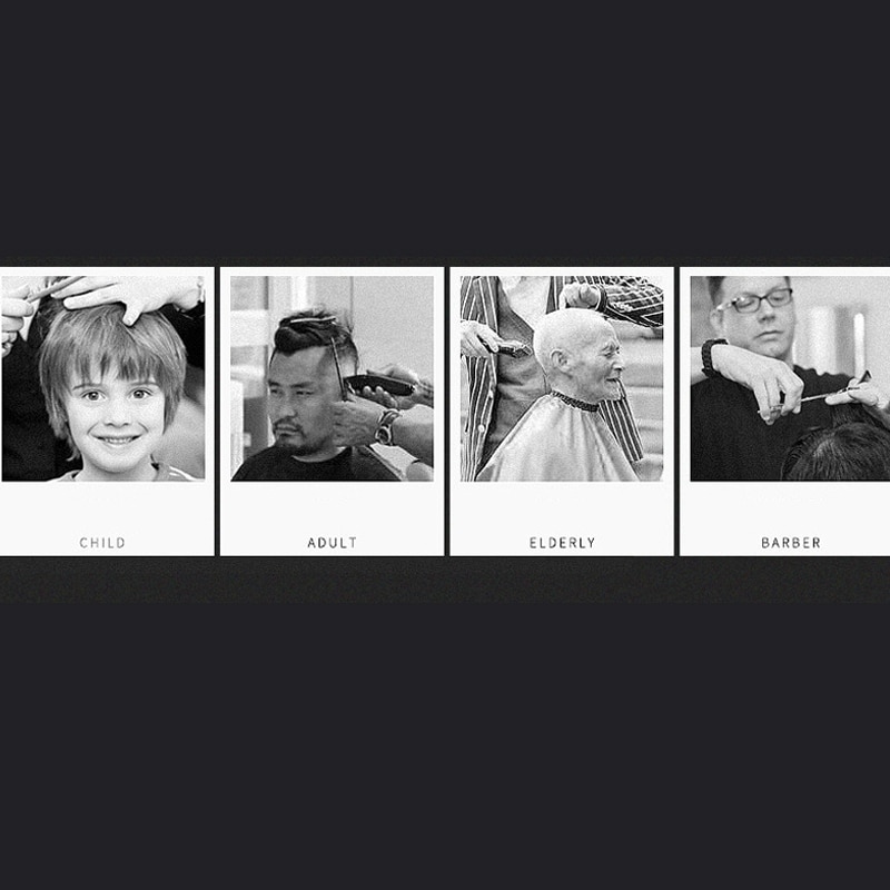 Hårklippare kit maskinklippning trimmer verktyg grooming barber set