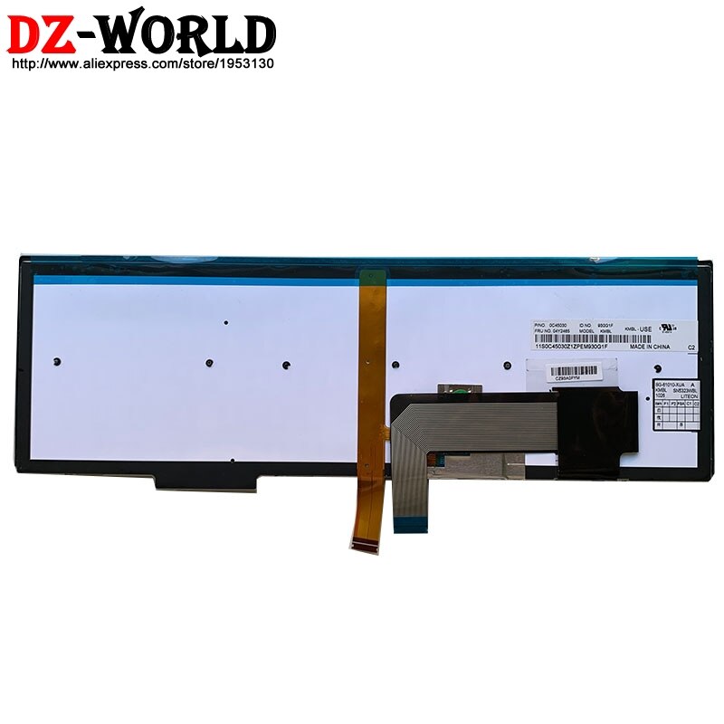 US English Backlit Keyboard for Lenovo Thinkpad T540P W540 W541 T550 W550S T560 P50S Laptop Backlight Teclado