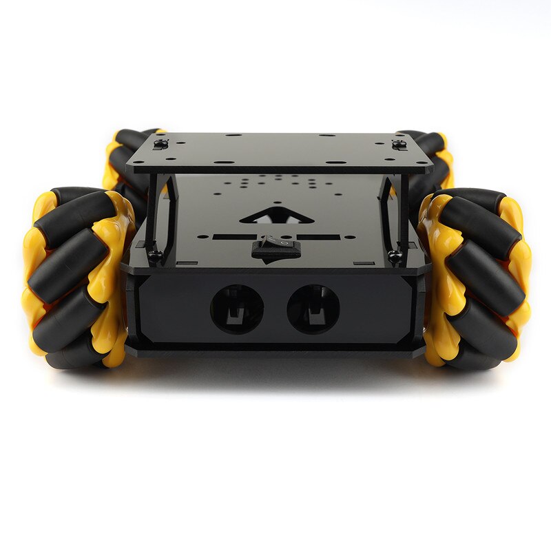 Tt Motor 4wd Omni-Directional Mobile Trolley Mcnum Wheel Trolley Chassis Wheat Wheel 60mm