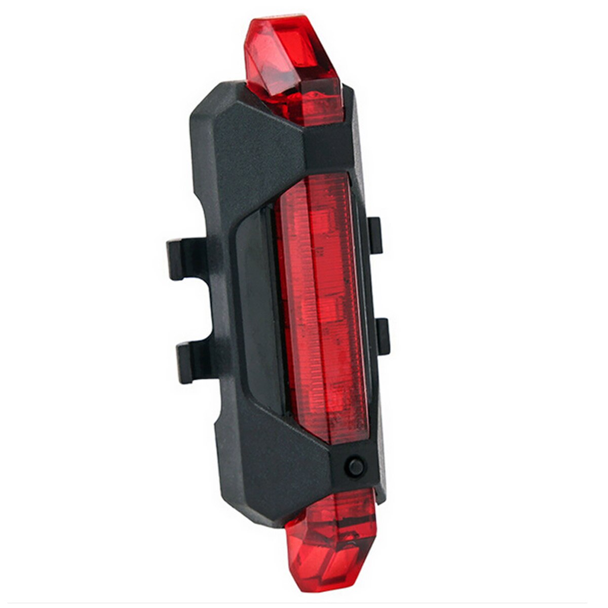 Portable LED USB Rechargeable Mountain Bike Bicycle Waterproof Tail Rear Safety Warning Light Taillight Lamp Super Bright