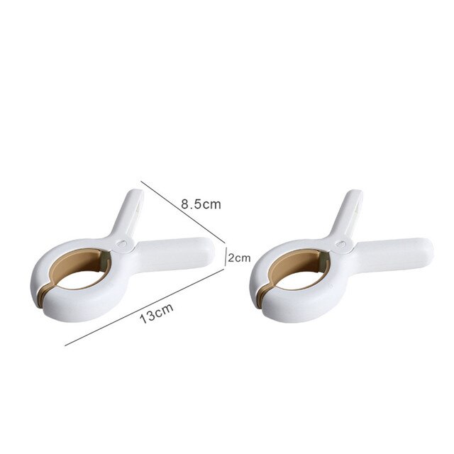 Plastic Laundry Clothes Beach Towel Clip Clothespin Hanger Clothes Strong Spring Clothespin Holder Sealing Clip Home Decoration: Yellow-L(2PCS)