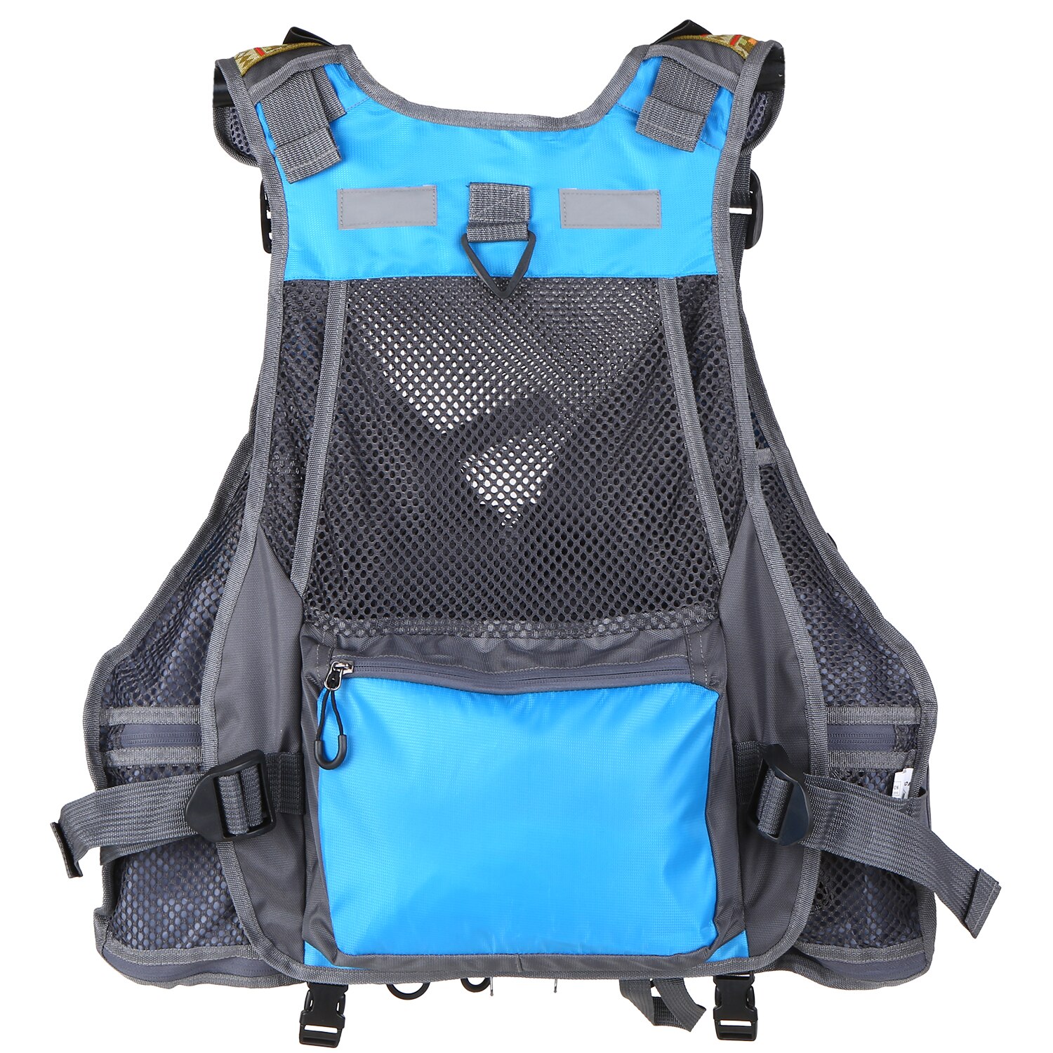 Fishing Life Jacket Multi-Pockets Floatation Vest Adults Buoyancy Waistcoat water sports sailing jacket