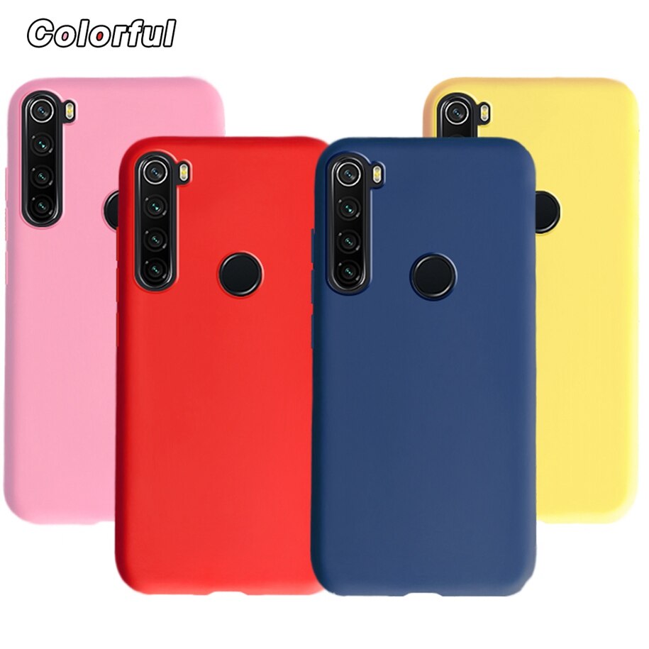 Funda suave para Xiaomi Redmi Note 8 , carcasa de lujo delgada de silicona mate, para Xiaomi Redmi Note 8, RedmiNote8