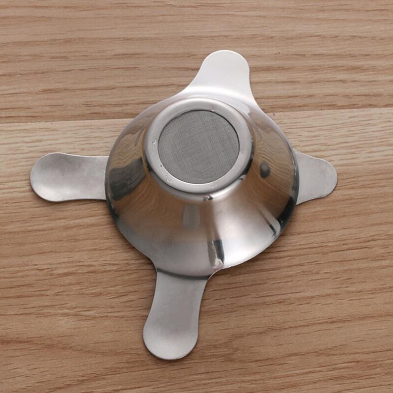 1PC acier inoxydable passoire à thé Fine maille chinois Kungfu thé feuille entonnoir filtre pour thé et café accessoires de cuisine