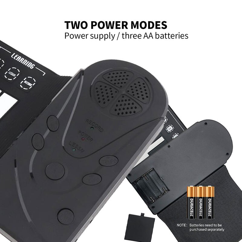 49 key electronic roll piano keyboard