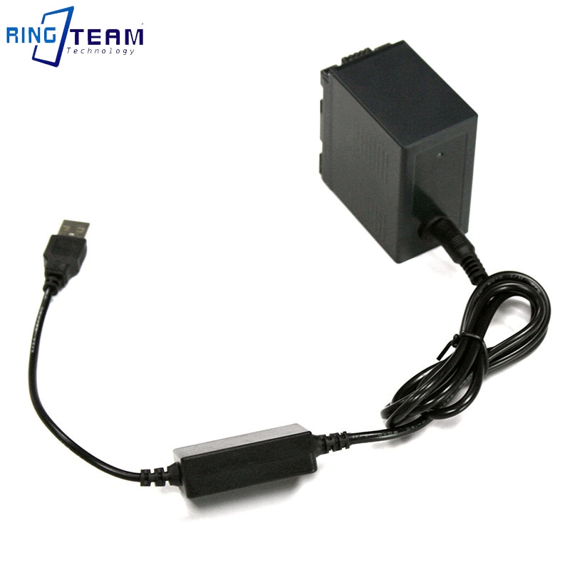 D54S dummy battery + USB External power adapter for CGA-D54 AG-DVC180A AG-DVC30 CGA-D54SE / 1B VW-VBD5 CGP-D54S CGR-D54S