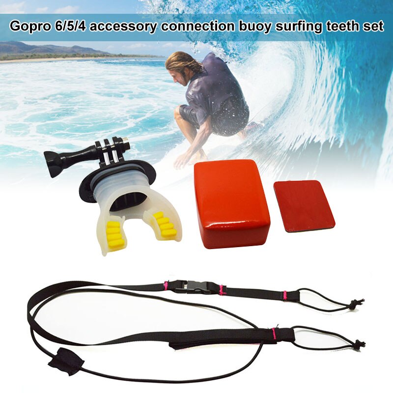 Surf Rijden Mond Surfen Bite Duiken Accessoires Set Compatibel Voor GoPro6/5/4 DO2