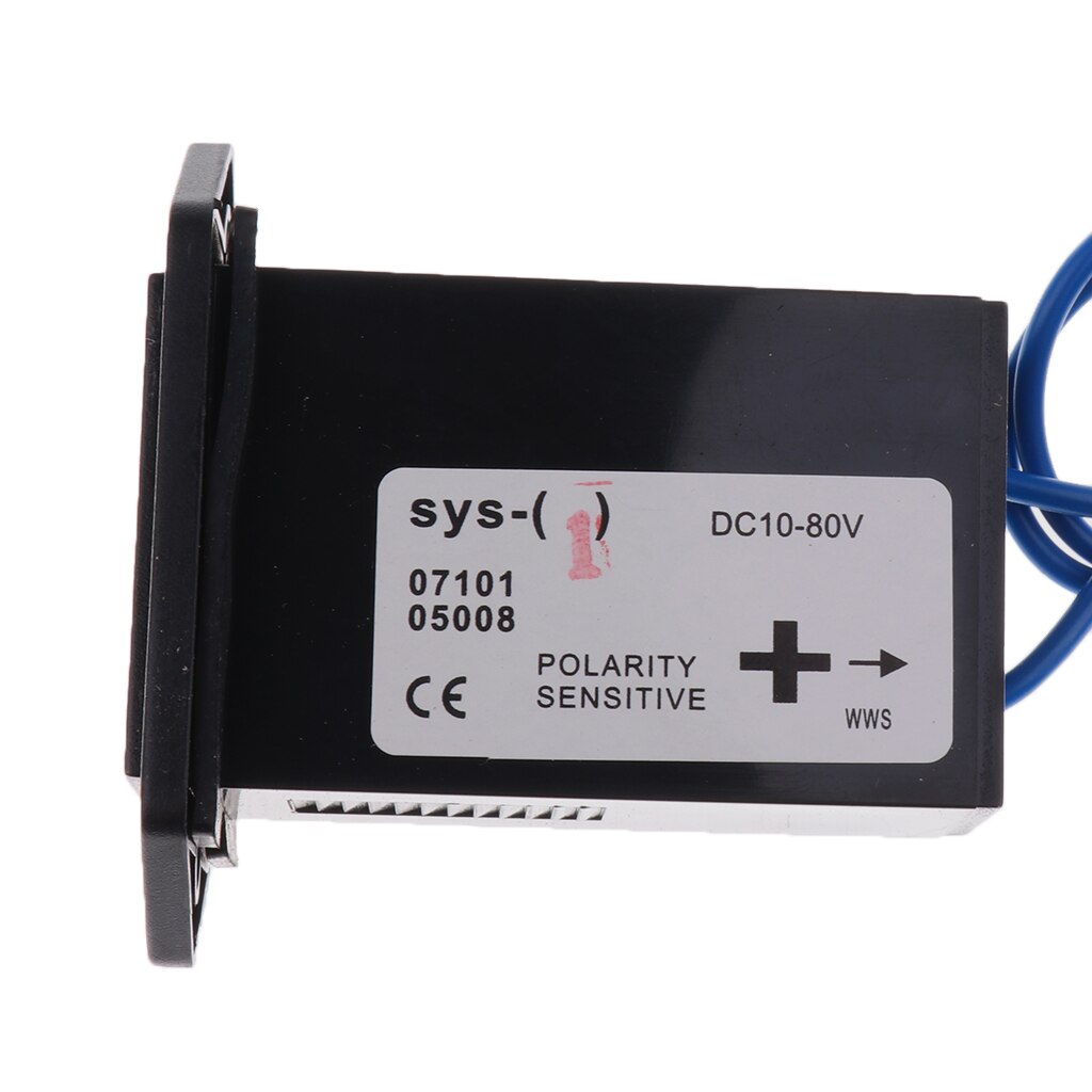 Mechanical Hour Meter DC 10 To 80V Gas Meter Automobile Meter Engine Meter