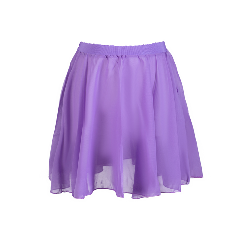 Adulte mousseline de soie ballet tutu danse jupe femmes filles gymnastique jupe portefeuille formation ballet jupes falskirts ballet ballet danse fa: L / green