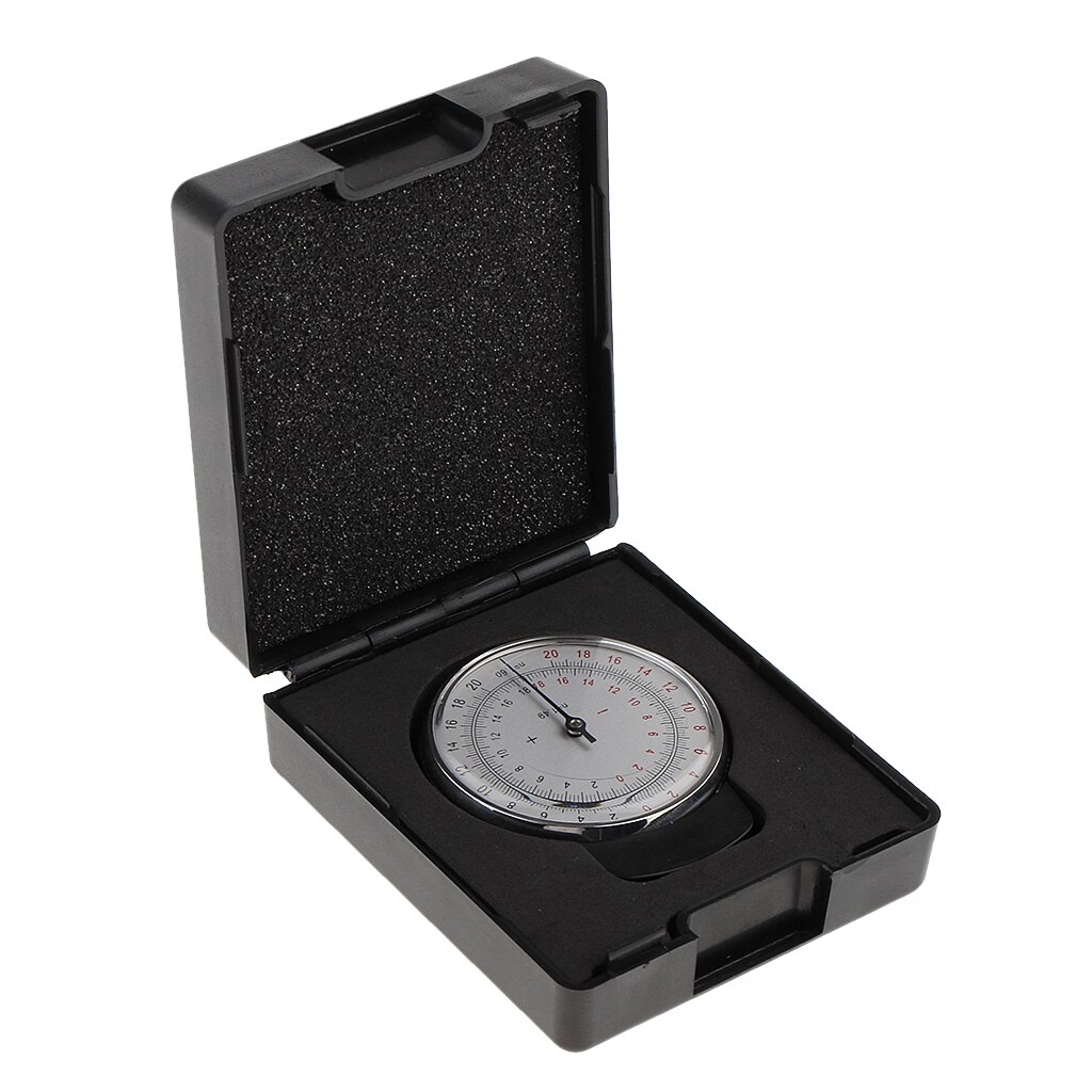 Eye Glasses Lens Clock Base Curve Optician Lens Eyeglass Measure Curvature Measure Gauge + Box