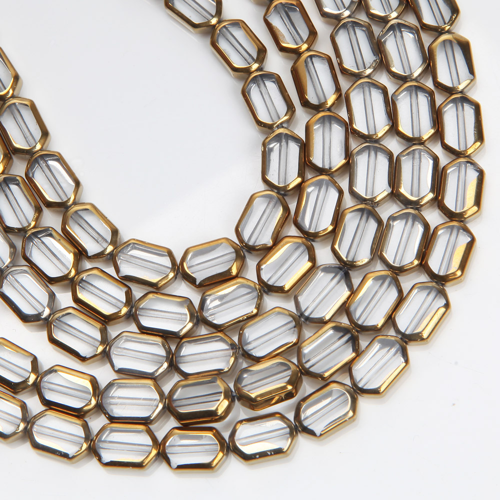 28PCS 6*9mm Ellipse Glass Beads for Jewelry Making Bracelets Charms for Jewelry Making Supplies DIY Pendants Accessories: black