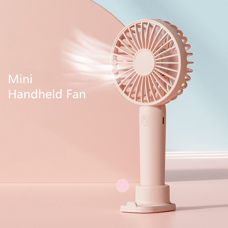 2022 Draagbare Ventilator 2000Mah Oplaadbare Handheld Fan Mini Usb Ventilator Voor Camping Mini Draagbare Airconditioner Luchtkoeler