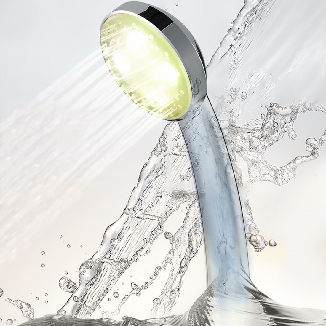 7 Color LED Shower Head No LED Rainfall Changing S... – Vicedeal