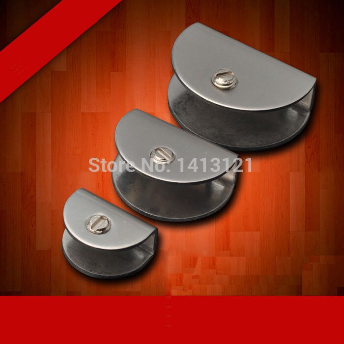 L stainless steel glass clamp door hardware Glass fixed glass sandwich plate holder bracket furniture stand part