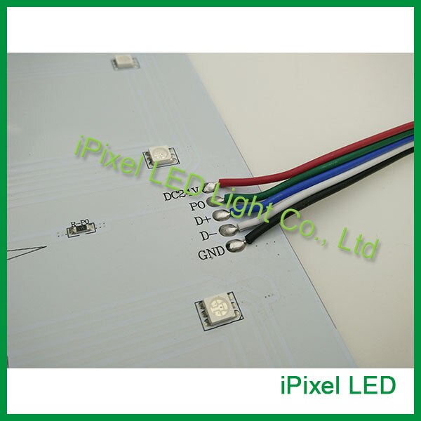 DC24V 17W 72leds DMX512 rgb led panel light ,5050 SMD aluminum led dot matrix,rigid led display