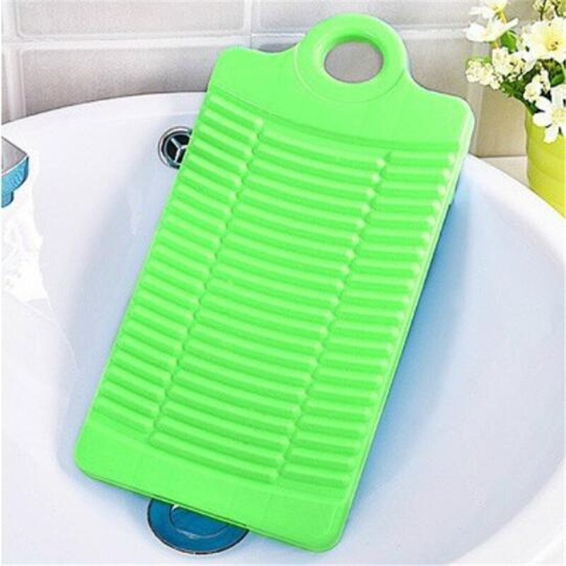 1Pcs Portable Thicken Mini Washboard Antislip Laundry Accessories Washing Board Plastic Clothes Cleaning Tools