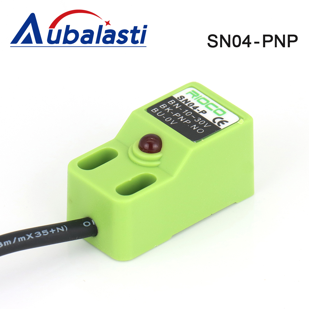Aubalasti Metall Erkennung Sensor SN04-N/P 10-30VDC Induktive Nähe Schalter für Metall Inspektion NPN PNP NC Nein 3 Draht: normal offen - Nein / PNP / 10Stck