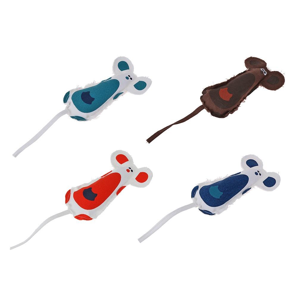 Pet Toys Cats Chewing Playing Interacting Toys Built-in Paper Ringing Catnip Squeaky Cats Accessories