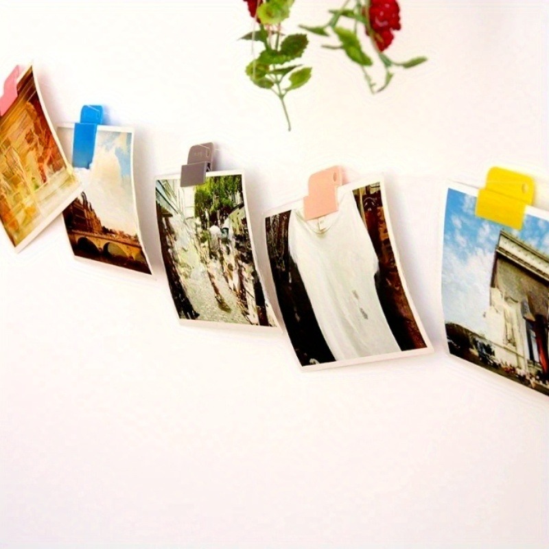 1 pakke med 6 stk. permer, assorterte farger, dokumentklips, kontorklips, til skolen, personlig dokumentorganisering og klassifisering