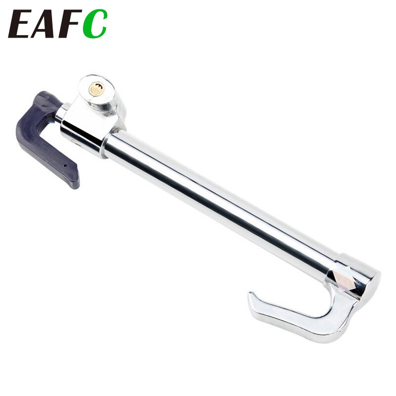 Car Steering Wheel Anti-Theft Lock Brake Lock Retractable Double Hook Car Clutch Pedal Lock For Auto Car Truck SUV Van Security