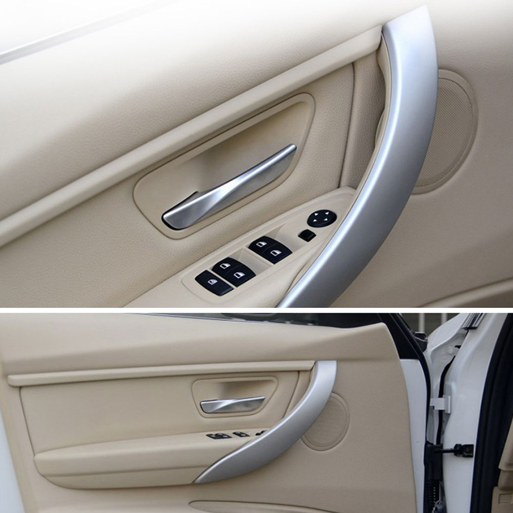 1pcs Car Interior Door Handles left Right Armrest Panel Pull Trim Cover For BMW 3 series F30 F32 F33 F34 F35 F36 F82