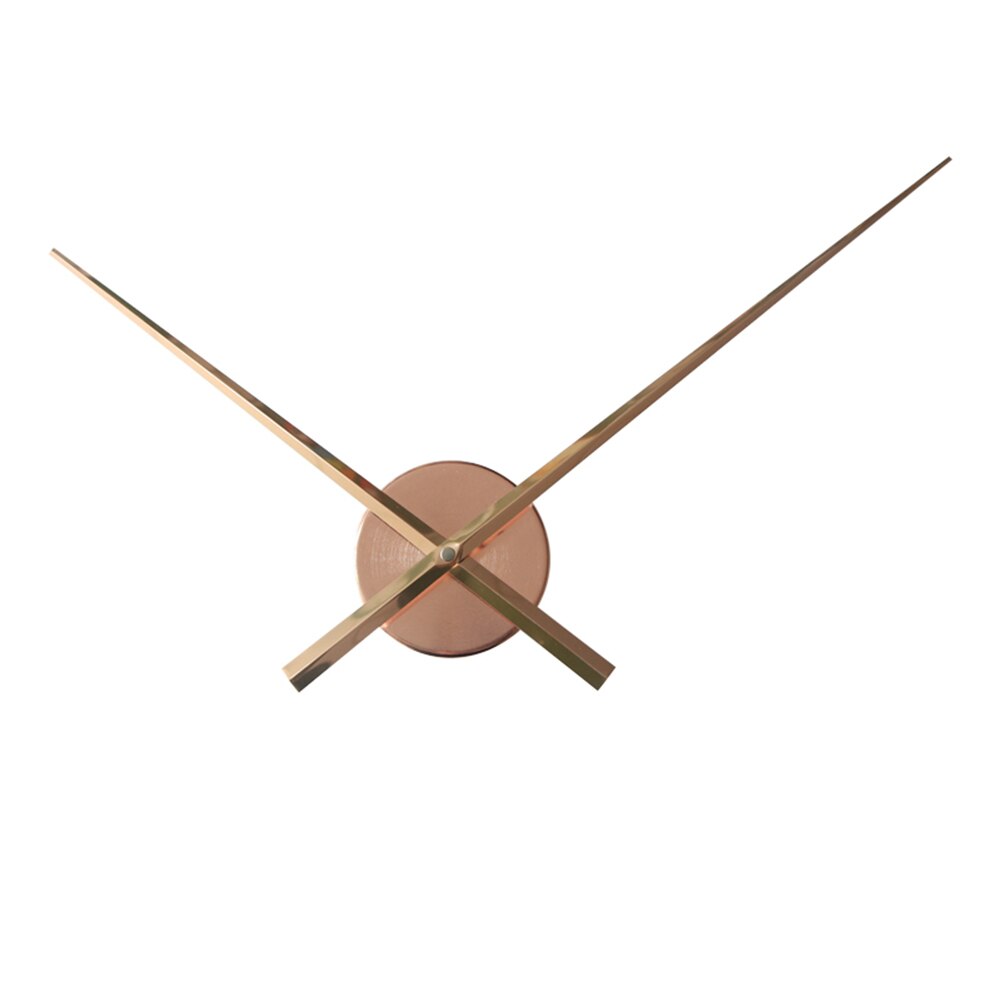 Mecanismo de agujas de reloj grande de cuarzo, manecillas de hora de gran tamaño, accesorios para reloj de pared 3D, decoración moderna del hogar, 4 colores: T4650 Big Rose