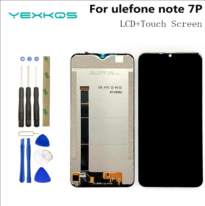 6.1Inch Voor Ulefone Note 7 7P Lcd-scherm + Touch Screen Digitizer Vergadering Vervanging 100% Getest Voor Ulefone note7 S11 + Gereedschap