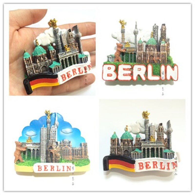 3d Fridge Magnets Berlin Ancient Buildings Fridge Magnet Souvenir Travel Collection Decorative Magnet Home Decor Ideas