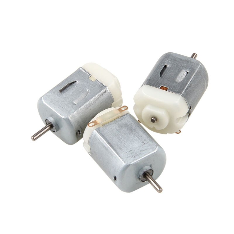 Moteur Miniature DC 3V-6V 130, 3 pièces, pour jouet électrique, voiture, Robot, pièces de bricolage