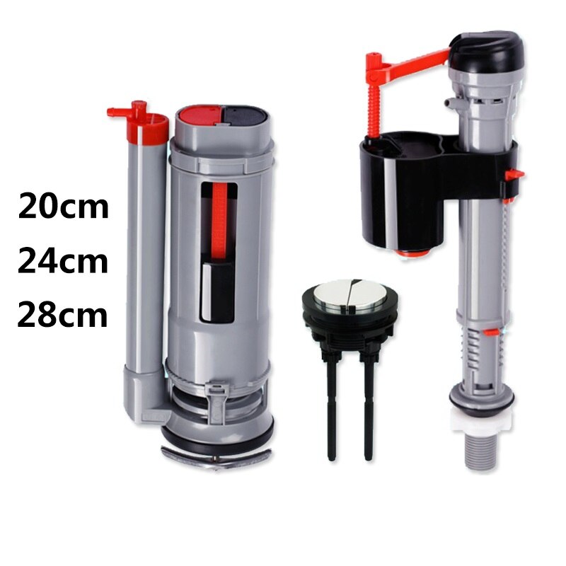 Bathroom Water Tank Accessory Kit, Bathroom Repair Kit, Sizes Ranging From 20 To 28 Cm, Suitable for One-piece Abs Bathroom