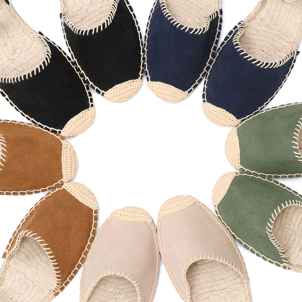 Sandalias romanas para mujer, alpargatas planas de cuero genuino, zapato femenino, bohemio, 2022, de venta directa,