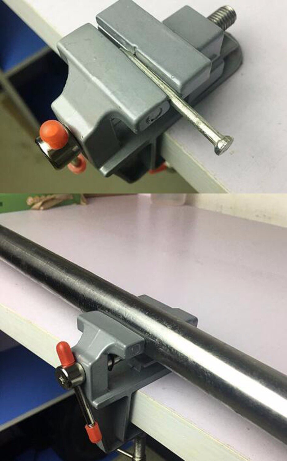 LUBAN 1 pièces Mini étau de banc en alliage d'aluminium petit pince étau outil