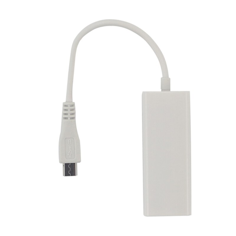Ethernet Adapter Wired Foldable Micro USB LAN Adapter USB to 10/100 Network Port High Computer Accessories