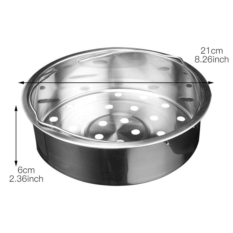Filbake Stainless Steel Steamer Basket Kitchen Egg Steam Rack Compatible With Instant Pot Electric Pressure Cooker Basket: B