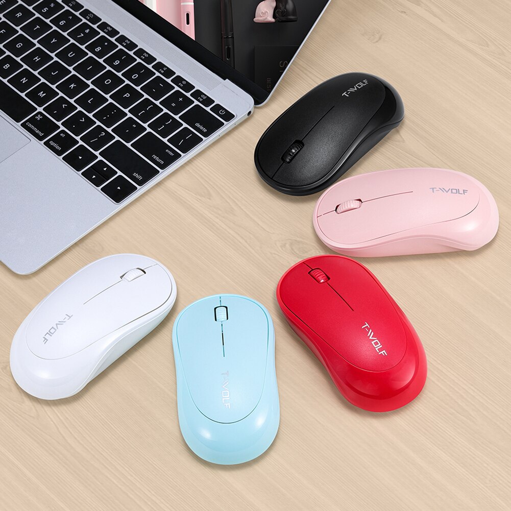 Q18 USB Wireless Photoelectric Mouse Office Laptop Desktop 1000dpi Optical Mice for Household Computer Accessory