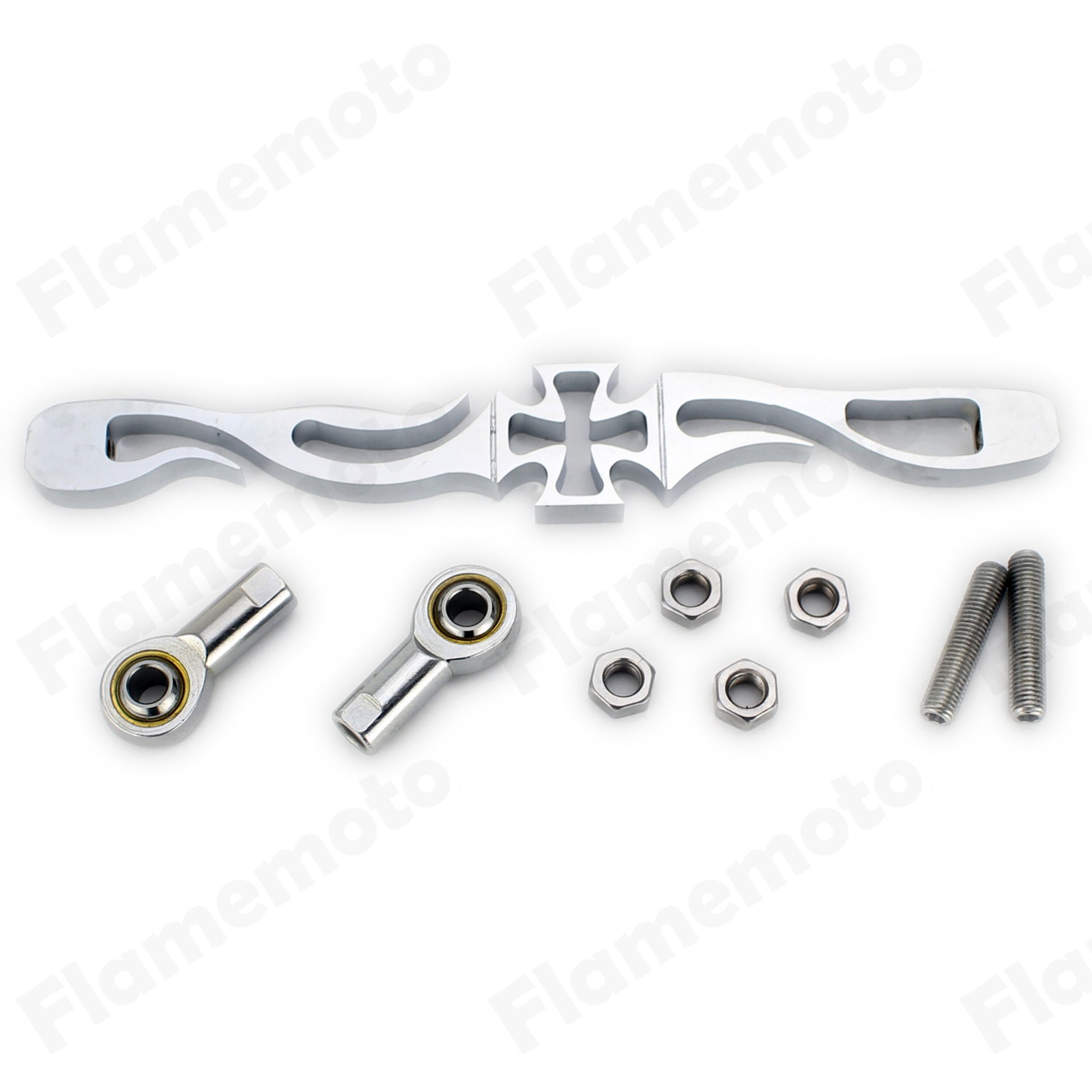 Motorcycle Shift Lever Linkage Cross Chrome Gear B... Grandado