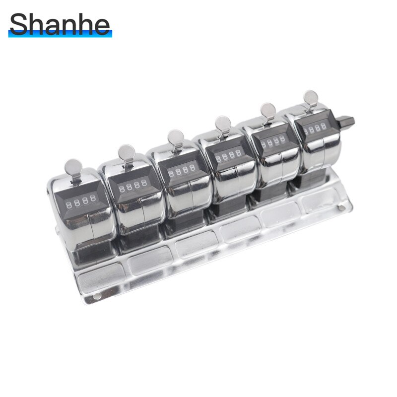 6 conjoined manual counter for laboratory hospital