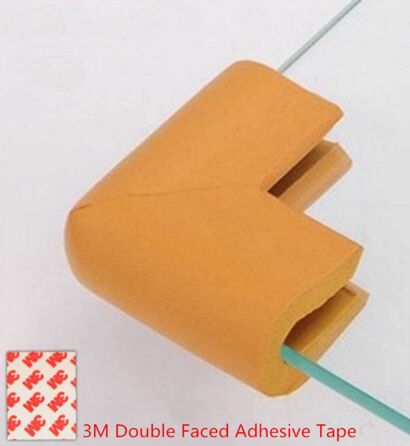 Protectores para las esquinas de las mesas de vidrio para bebés, protectores para bordes y esquinas, pegatina, Protector de esquinas seguro para bebés, protecciones de seguridad de bordes: Corner Guards wood